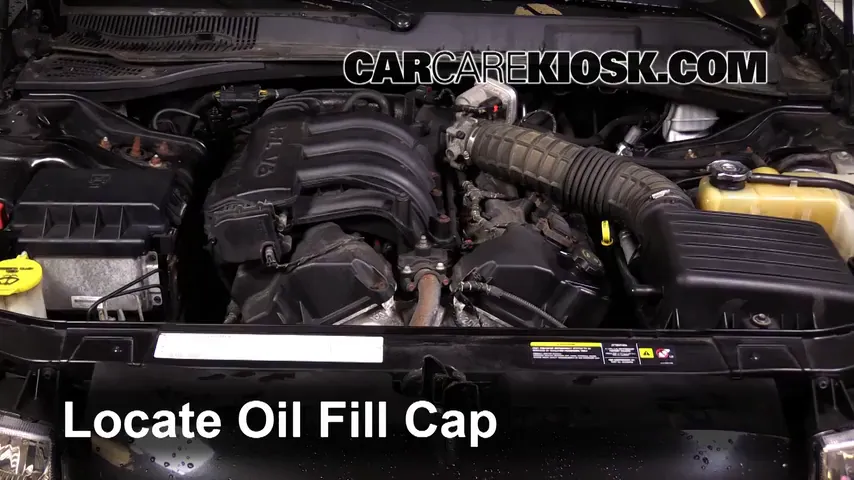 2007 Chrysler 300 2.7L V6 Oil Add Oil